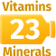 EDSmart 23 vitamins&minerals