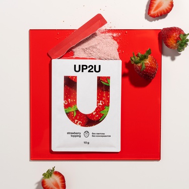 UP2U STRAWBERRY Dry Topping