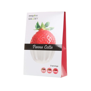 Panna cotta strawberry