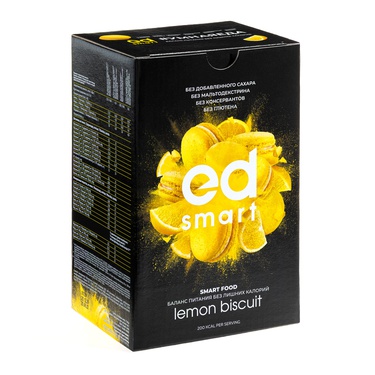 ED Smart Lemon Biscuit, 7 servings