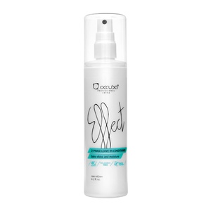Two-phase leave-in conditioner. Effect