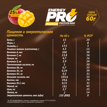 Energy PRO «Mango»