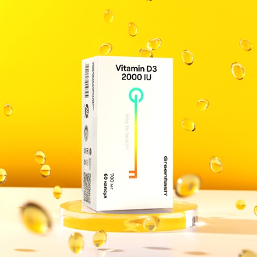 Greenflash Vitamin D3 2,000 IU