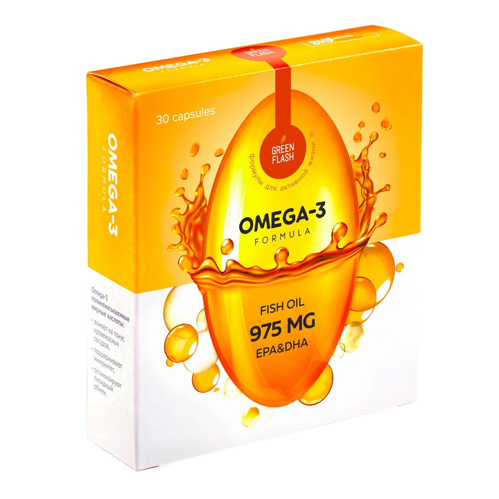 Omega-3 Formula Greenflash - Официальный интернет-магазин NL International