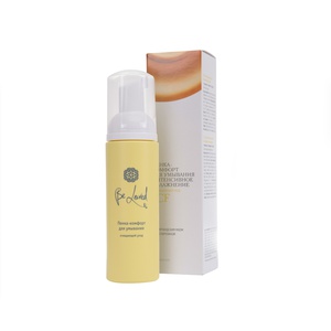 Comforting foam face wash