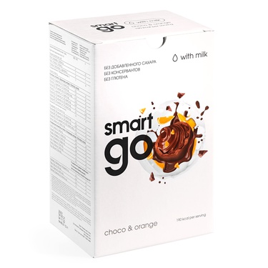 Smart GO Orange - Chocolate, 7 portions