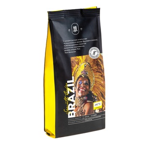 Ground coffee. BRAZIL