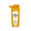 ED SMART yellow shaker with a flip cap