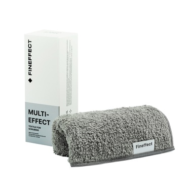 MULTI-EFFECT scrub cleaning cloth, Gray