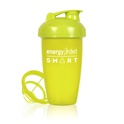 Lime green shaker cup with flip cap