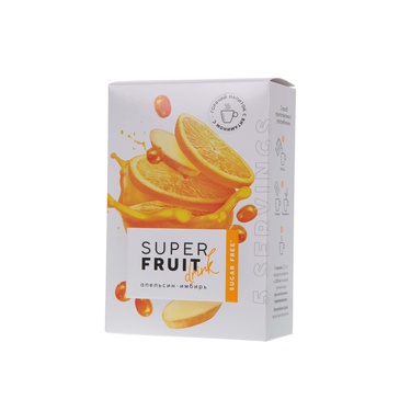 Super Fruit Drink «Апельсин-имбирь» ысык суусундугу