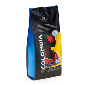 Whole-bean coffee. COLOMBIA