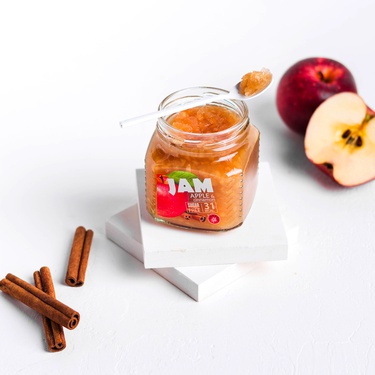 Low calorie Apple and cinnamon jam