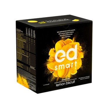 ED Smart Lemon Biscuit, 15 servings