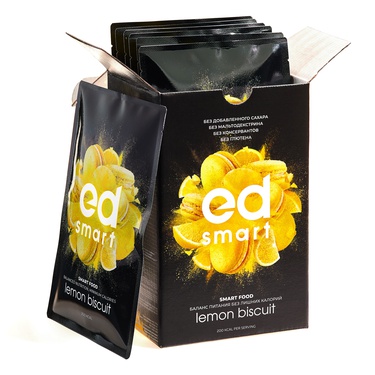 ED Smart Lemon Biscuit, 7 servings